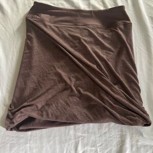 Athleta Twist it Mocha  Brown Women's Skirt